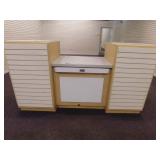 Sales counter, 30x91x36 and 48