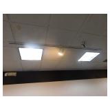 Track lights with 10 lights, Approx. 35