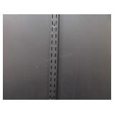 Track for hanging shelves 9 pieces, 96 long