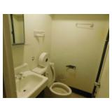 Entire contents of restroom