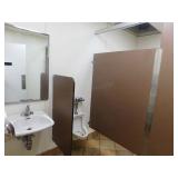 Entire contents of restroom