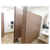 Entire contents of restroom