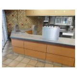 Counter top with 3 drink stations