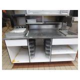 Fry station, 53.5x78x37