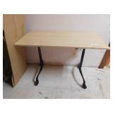 Display table on wheels, 20x42x31