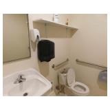 Entire contents of restroom