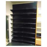 Metal shelving, 72x117