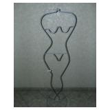 Metal Stand in Shape of a Person