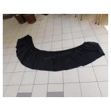 (8) Black Table Skirts-8