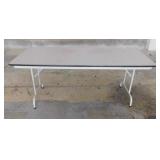 Gray Folding Table-30X72