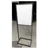 Sign holder for signs 22x28x62h