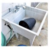 (2) Utility Sinks with Hose