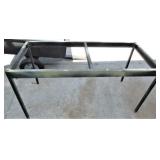 Metal Table Frame (Missing Top)-54"X24"