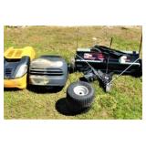 Hoods, Tires and Sweeper