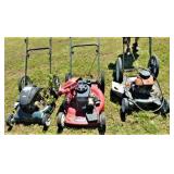 (3) Push Mowers (Parts Only)