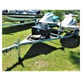 (2) JET SKIS and Trailer (Condition Unknwn)