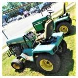 (2) JOHN DEERE Riding Mowers (Parts Only)