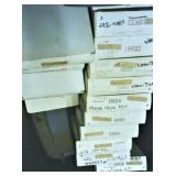 LARGE BLUE TOTE OF VALVE KITS