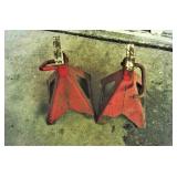 (2) RED JACK STANDS