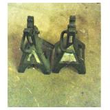 (2)  BLACK JACK STANDS