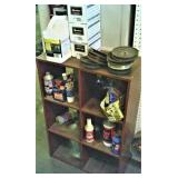 BOOKCASE AND CONTENTS