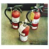 FIRE EXTINGUISHERS, ABC DRY POWDER