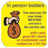 Paying for your items (LIVE BIDDERS)