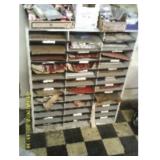 Small Sorting Shelf w/ 36 slots (29inx 36inx12in)t