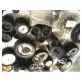 Peg Board: Air filters, wheels, head gaskets