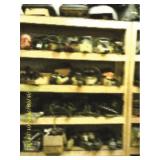 WOODEN SHELF B (8FTX8FTX2FT) w/ contents