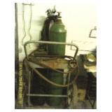 1 TORCH SET W/ CART: tank is full