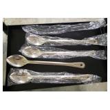 (4) SS 18" Basting Spoons-NEW