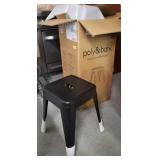 NEW 18" Tall Metal Stools