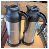 (2) Insullated Coffee Pots