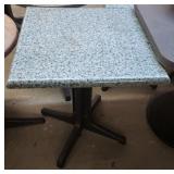 Square 24" Resin Table