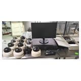 Security System- 12 Cameras, Monitor and Recorder