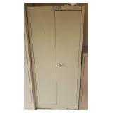 Metal Storage Cabinet-NO Keys-30"w X 66"h X 15"