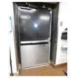 44"w x 83" Steel Door w/Peep Hole