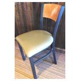 Dining Chair-Metal/Olive Green
