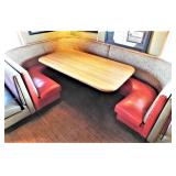 Corner Booth and Table