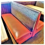 Orange/Red Double Sided Booth-60"