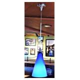 (8) Blue Hanging Lights