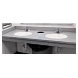 Fixtures in Ladies Room