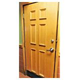 (2) Wooden Doors 36"x79"t