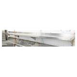 SS Wall Shelf 12"x120"