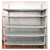 Metro Max 24"x72"x87"t 5 Shelves