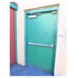 44"w x 83" Steel Door w/Peep Hole