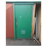 Storage Room Steel Door w/ Frame