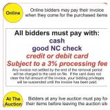 Paying for your items