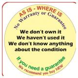 Warranty explanation